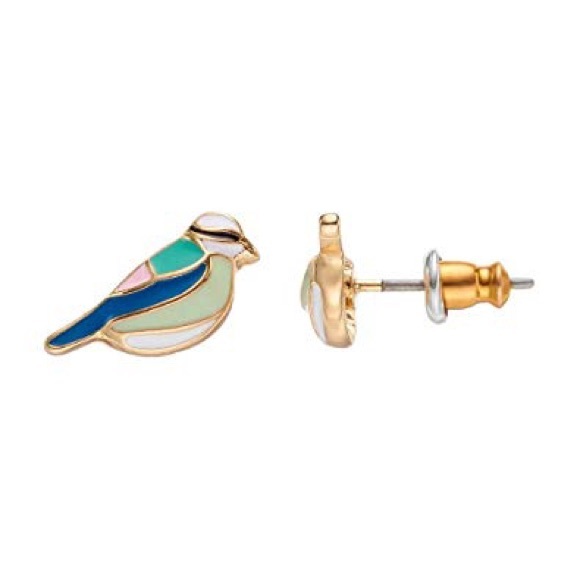 Lauren Conrad Bird Stud Earrings - Picture 2 of 4